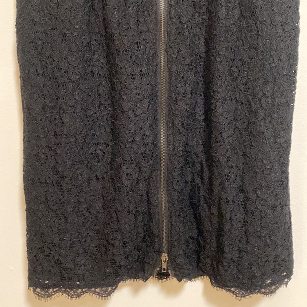 Adrianna Papell 10 Black Lace Dress - Picture 10 of 12